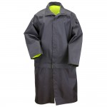 Long Reversible High Vis Rain Coat